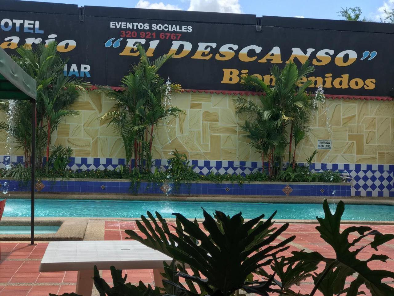 Hotel Y Balneario El Descanso Villavicencio Dış mekan fotoğraf
